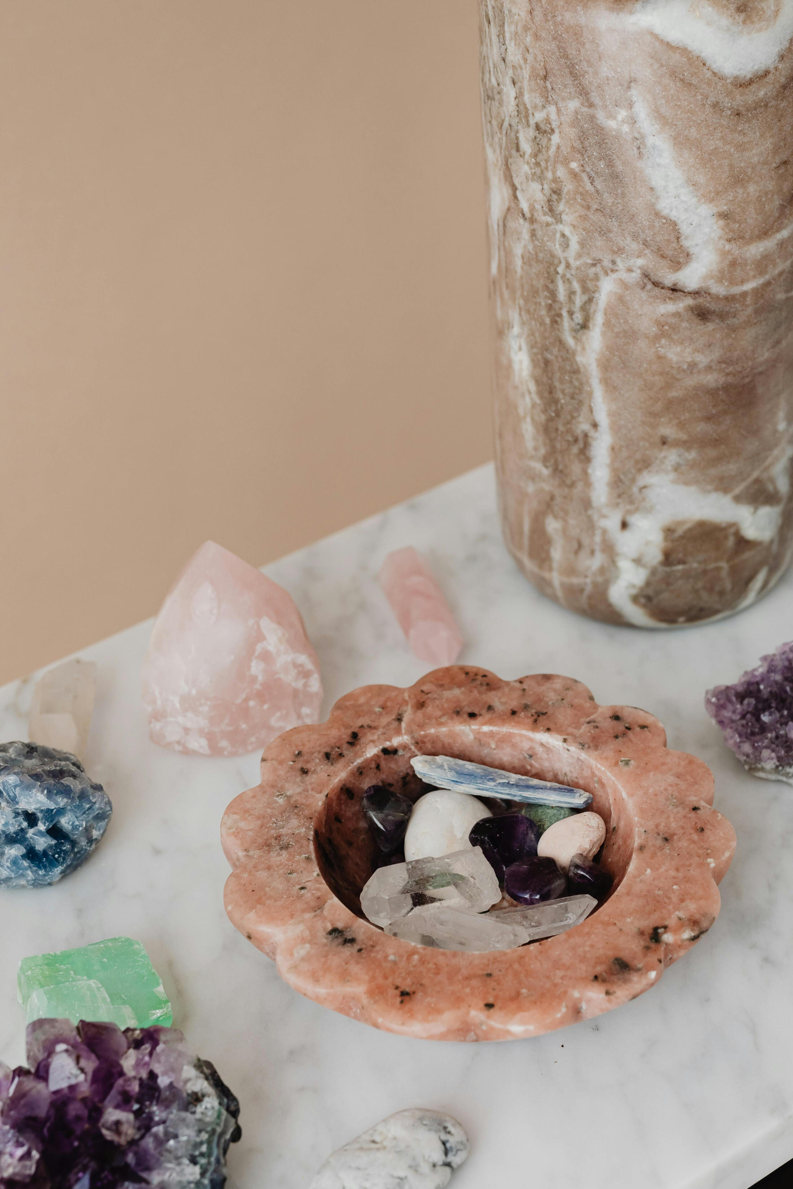 Online Crystal Healing Energy Work Crystals used during professional crystal healing sessions